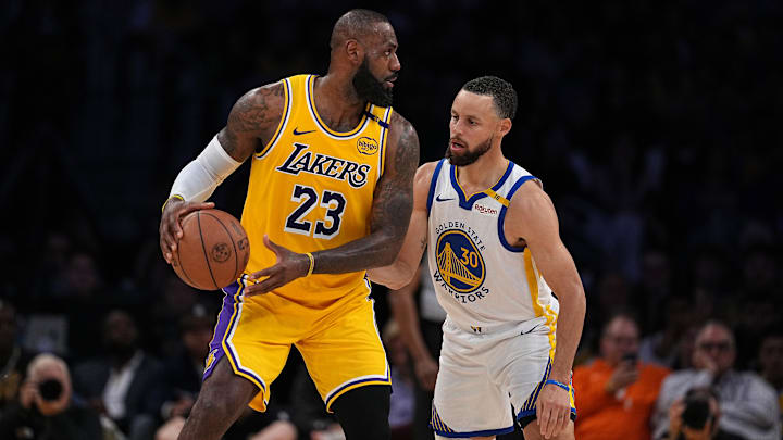 Golden State Warriors v Los Angeles Lakers