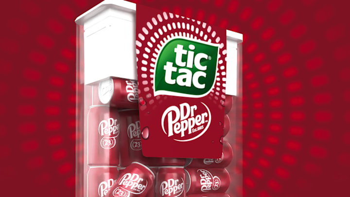 Tic Tac Dr Pepper cans