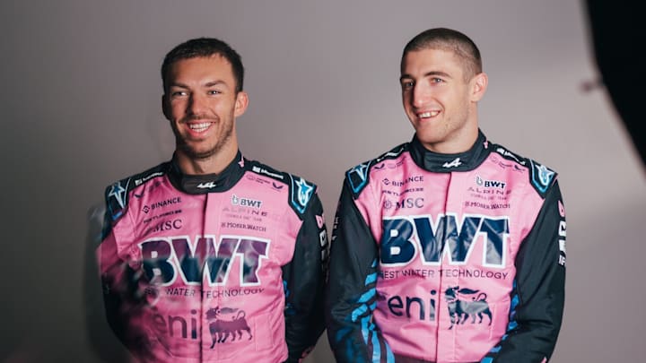 Pierre Gasly and Jack Doohan Pierre Gasly and Jack Doohan