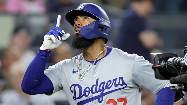 Los Dodgers pueden negociar la permanencia de Teoscar Hernández 