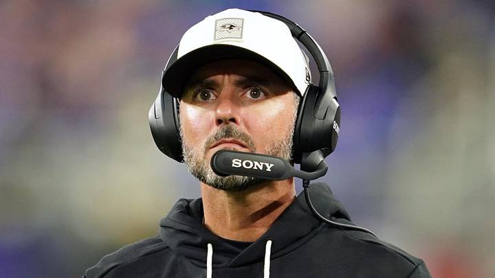 Baltimore Ravens head coach Jesse Minter Baltimore Ravens head coach Jesse Minter