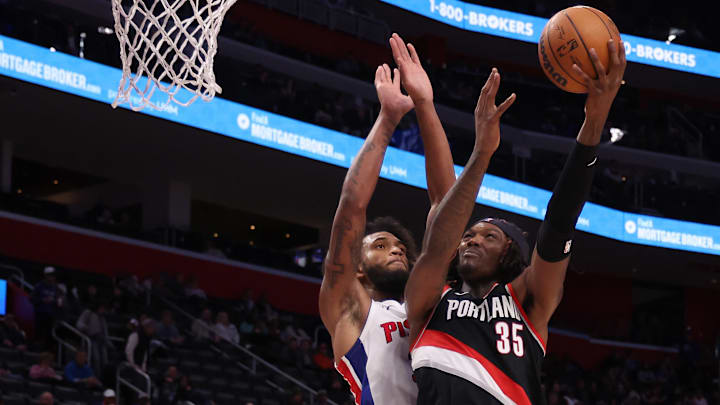 Portland Trail Blazers v Detroit Pistons