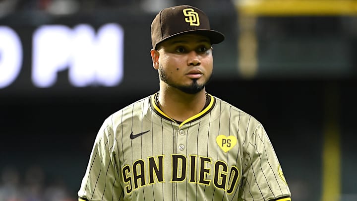 San Diego Padres infielder Luis Arraez