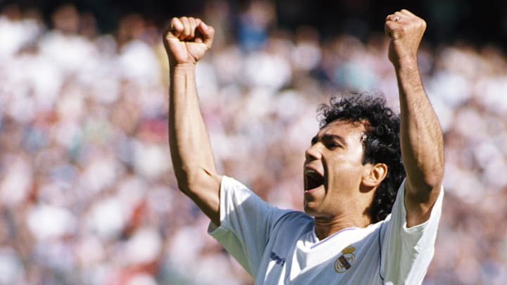 Hugo Sanchez Real Madrid 1989 Hugo Sanchez Real Madrid 1989
