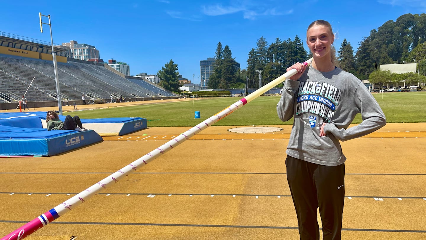 Cal Record-Setting Vaulter Ali Sahaida Expects To Go Higher