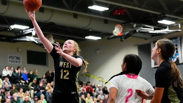 Iowa City West's Grace Fincham has announced her commitment to Drake University. Iowa City West's Grace Fincham has announced her commitment to Drake University.