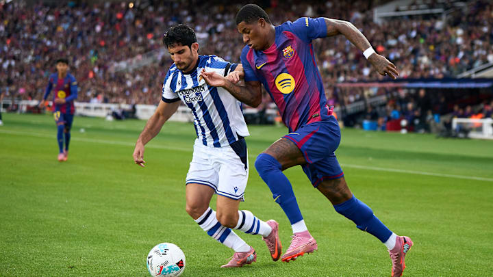 Goncalo Guedes, Marcus Rashford au duel, en Liga