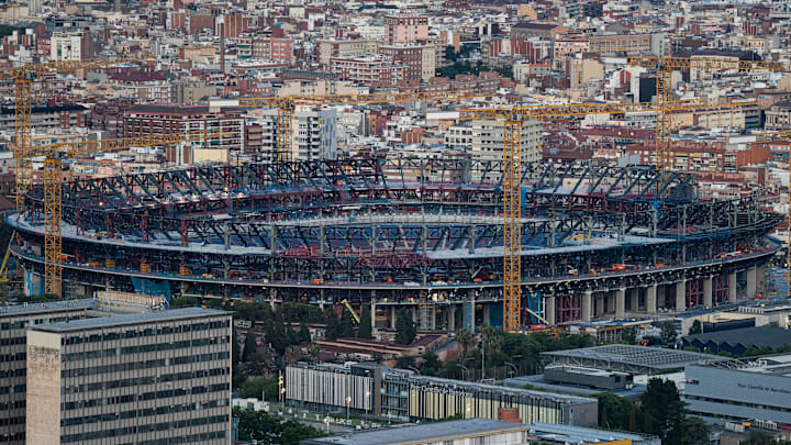 Barcelona haven't played at the Camp Nou since the 2022–23 season. Barcelona haven't played at the Camp Nou since the 2022–23 season.