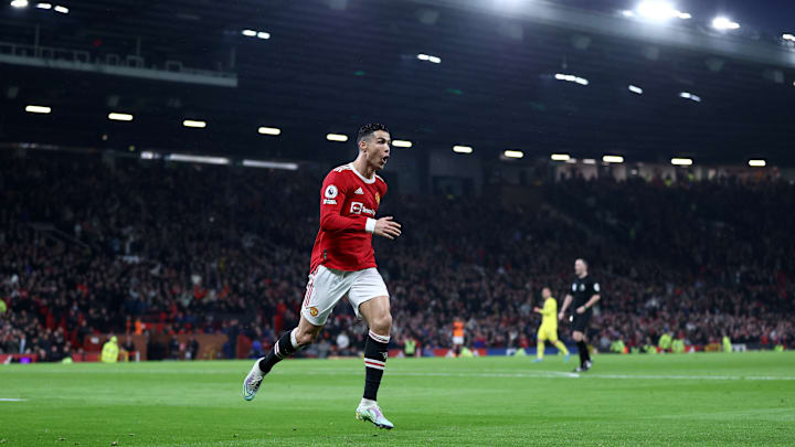 Cristiano Ronaldo celebra su gol