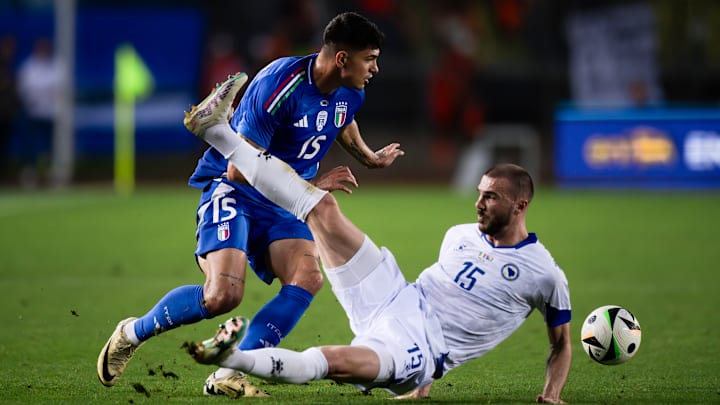 Itália e Bósnia se enfrentaram pela última vez em 2024