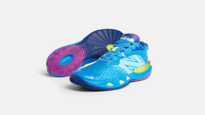 The Hesi Low v2 “Digi Dash” colorway. Image courtesy New Balance 