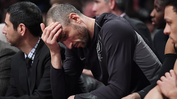 San Antonio Spurs v Brooklyn Nets