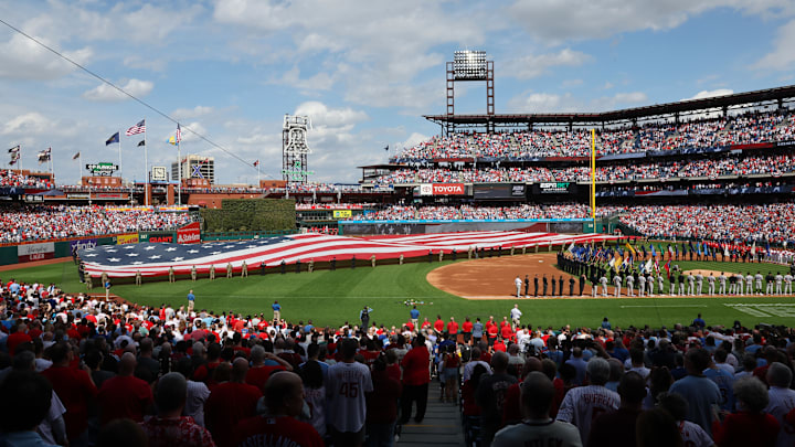 USA Today ballpark rankings has Citizens Bank Park at the top of the list of best ballparks in MLB.