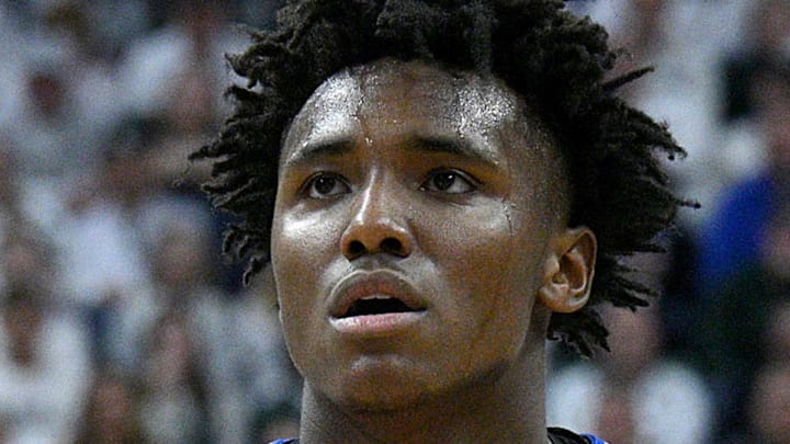 Duke basketball center Patrick Ngongba II