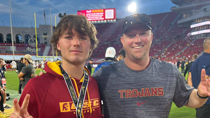 UNLV transfer kicker Caden Chittenden visiting USC.