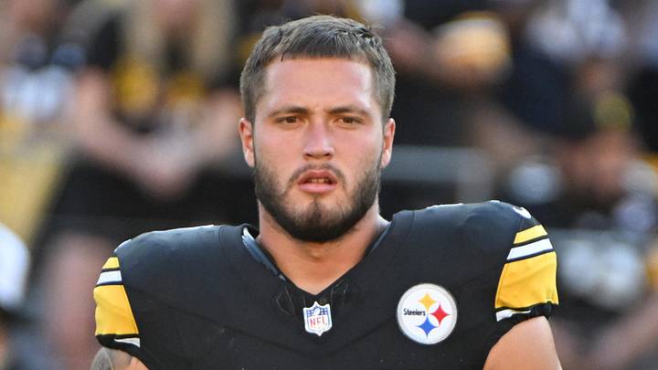 Nick Herbig EDGE Pittsburgh Steelers. Mandatory Credit: Barry Reeger-Imagn Images Nick Herbig EDGE Pittsburgh Steelers. Mandatory Credit: Barry Reeger-Imagn Images