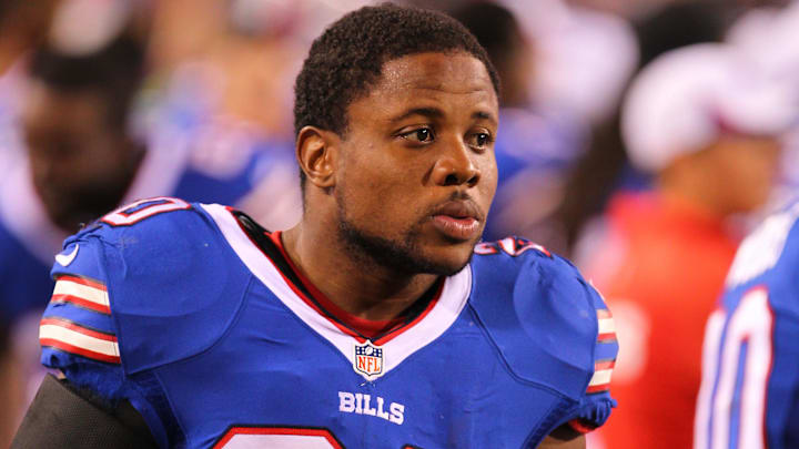 Former Buffalo Bills running back Tashard Choice (20).