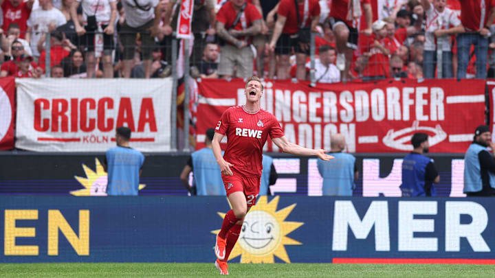 Steffen Tigges bejubelt den Ausgleichstreffer