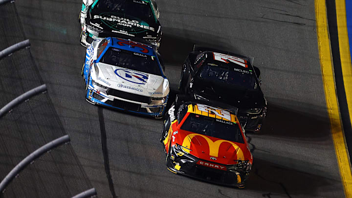 Bubba Wallace, Kaz Grala, B.J. McLeod, David Ragan, Daytona 500, NASCAR