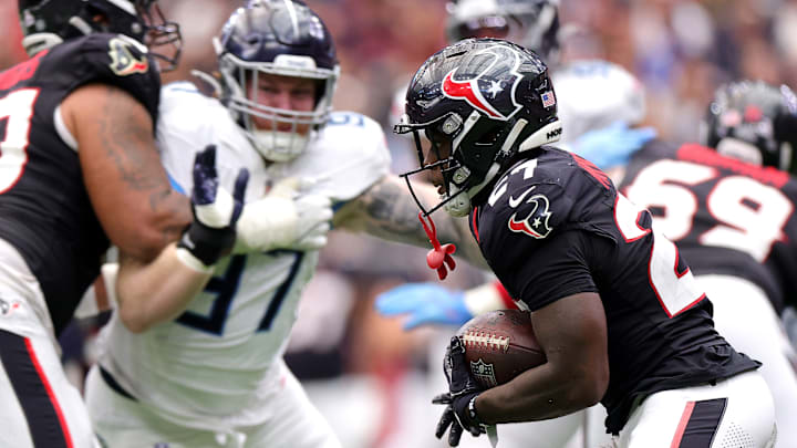 Woody Marks had a breakout performance in the Houston Texans' win over the Tennessee Titans