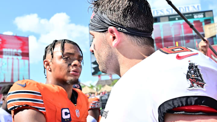 Tampa Bay Buccaneeers, Justin Fields, Baker Mayfield