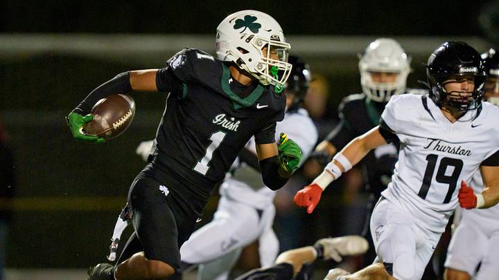 Barry Myles and Sheldon take on Grants Pass in a big Southern Oregon matchup this week. Barry Myles and Sheldon take on Grants Pass in a big Southern Oregon matchup this week.