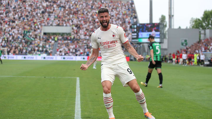 Olivier Giroud bejubelt seinen Doppelpack Olivier Giroud bejubelt seinen Doppelpack