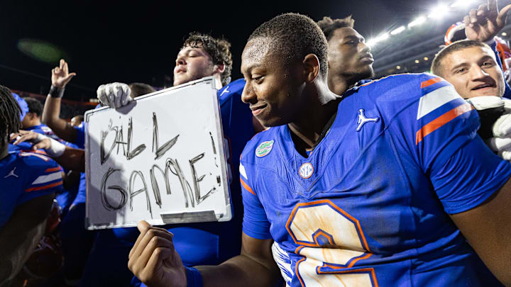 DJ Lagway could be the next great quarterback for the Florida Gators. DJ Lagway could be the next great quarterback for the Florida Gators.