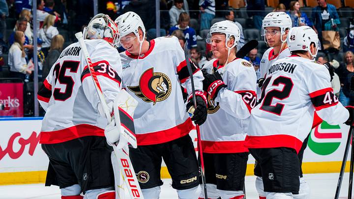 Linus Ullmark is ready to go ahead of the Senators home opener