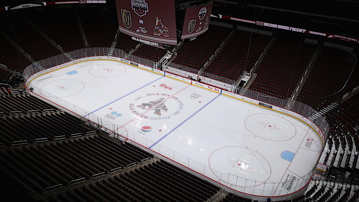 2021 Rookie Faceoff Tournament -  Vegas Golden Knights v Arizona Coyotes