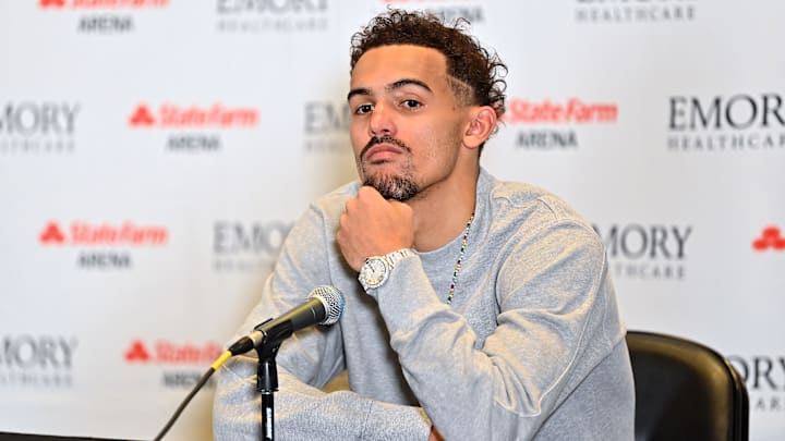 Atlanta Hawks guard Trae Young