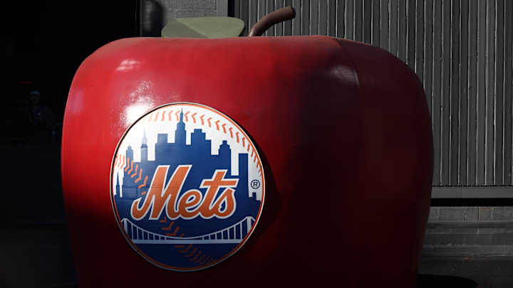 Oct 18, 2024; New York City, New York, USA; The Big Apple is seen within Citi Field prior to game five of the NLCS for the 2024 MLB playoffs. Mandatory Credit: Vincent Carchietta-Imagn Images Oct 18, 2024; New York City, New York, USA; The Big Apple is seen within Citi Field prior to game five of the NLCS for the 2024 MLB playoffs. Mandatory Credit: Vincent Carchietta-Imagn Images