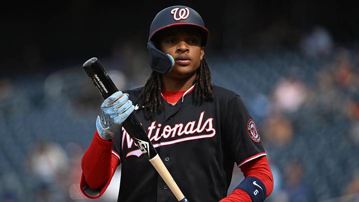 Washington Nationals shortstop CJ Abrams Washington Nationals shortstop CJ Abrams