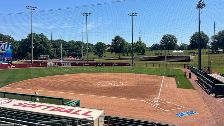 Rhoads Stadium in Tuscaloosa, Alabama for 2026 NCAA Regional