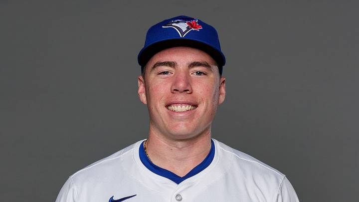 Blue Jays third baseman Sean Keys (89) poses for a photo during media day. Credit: Mike Watters-Imagn Blue Jays third baseman Sean Keys (89) poses for a photo during media day. Credit: Mike Watters-Imagn