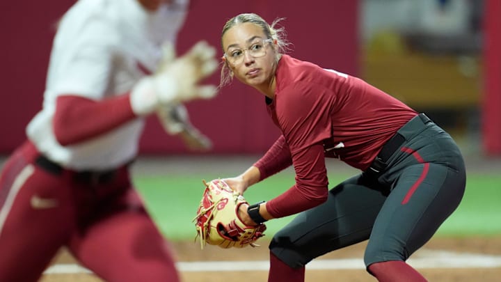 Oklahoma pitcher Sam Landry