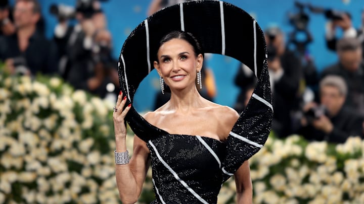 Demi Moore at the 2025 Met Gala 