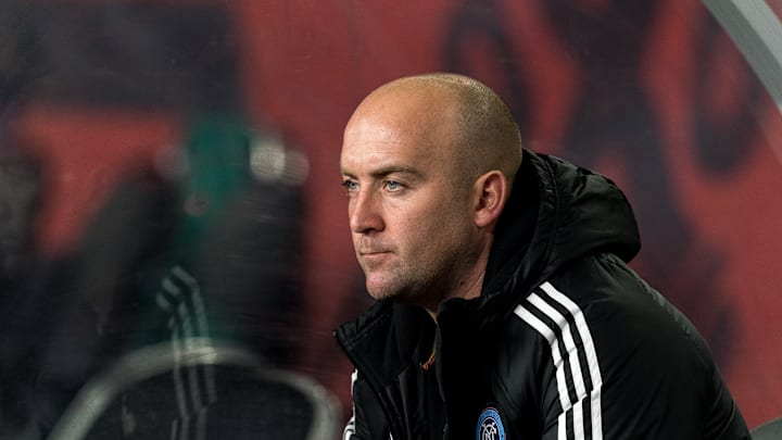 New York City FC manager Nick Cushing