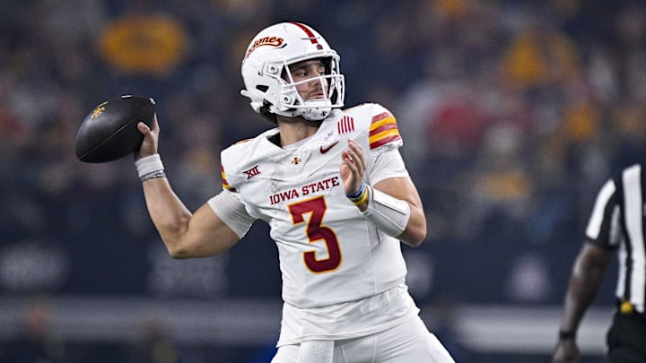 Iowa State Cyclones quarterback Rocco Becht put his NIL funds to good use as he donated entertainment systems to a local children's hospital in Ames, Iowa.