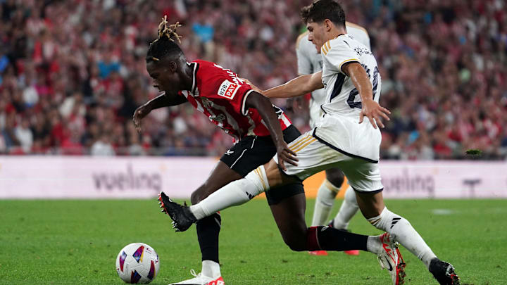 Athletic Bilbao e Real Madrid se enfrentam pela LaLiga 2024/25 Athletic Bilbao e Real Madrid se enfrentam pela LaLiga 2024/25