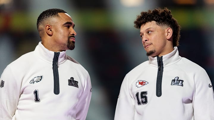 Jalen Hurts, Patrick Mahomes