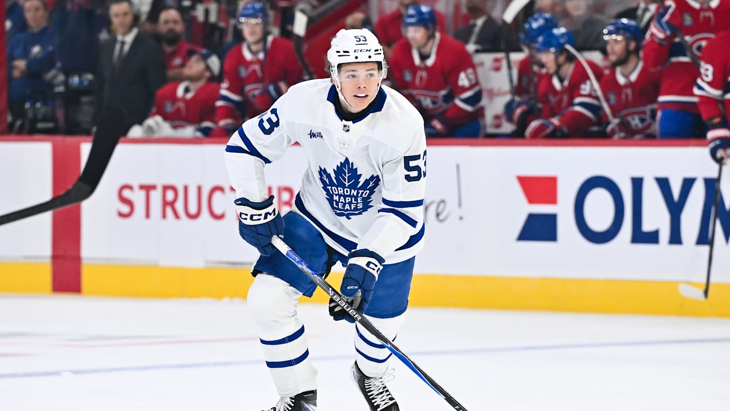 Easton Cowan has possibly made the Maple Leafs roster