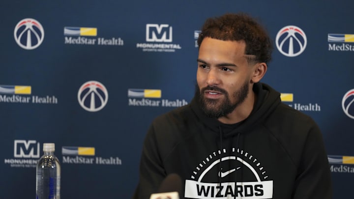 Washington Wizards guard Trae Young is an interesting prop target in his team debut. 