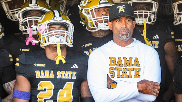 Alabama State Hornets head coach Eddie Robinson Jr. Alabama State Hornets head coach Eddie Robinson Jr.