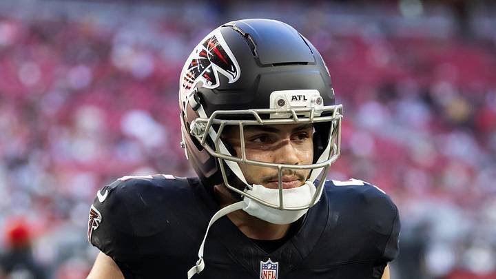 Atlanta Falcons wide receiver Drake London Atlanta Falcons wide receiver Drake London