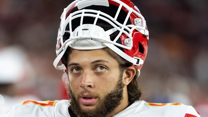 Kansas City Chiefs defensive end Ashton Gillotte Kansas City Chiefs defensive end Ashton Gillotte