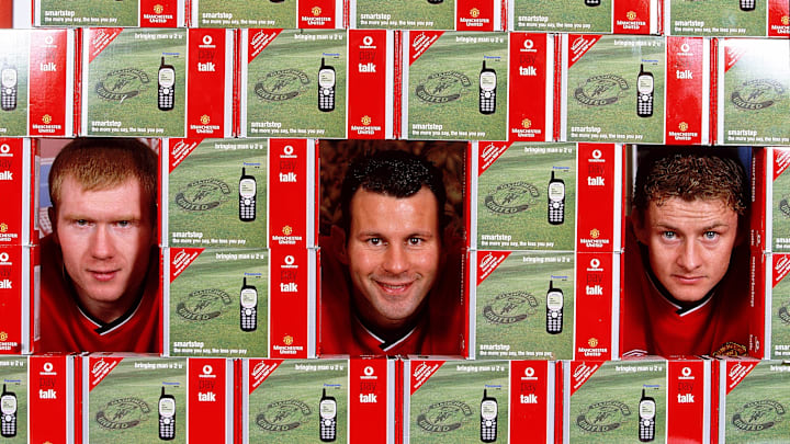 Paul Scholes, Ryan Giggs and Ole Gunnar Solskjaer