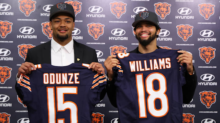 Rome Odunze, Caleb Williams