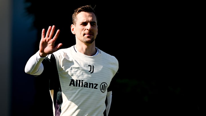 Juventus Training Session And Press Conference - UEFA Champions League 2025/26 League Knockout