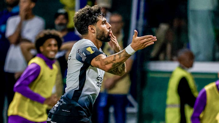 Yuri Alberto marcou o gol da vitória do Corinthians no jogo de ida